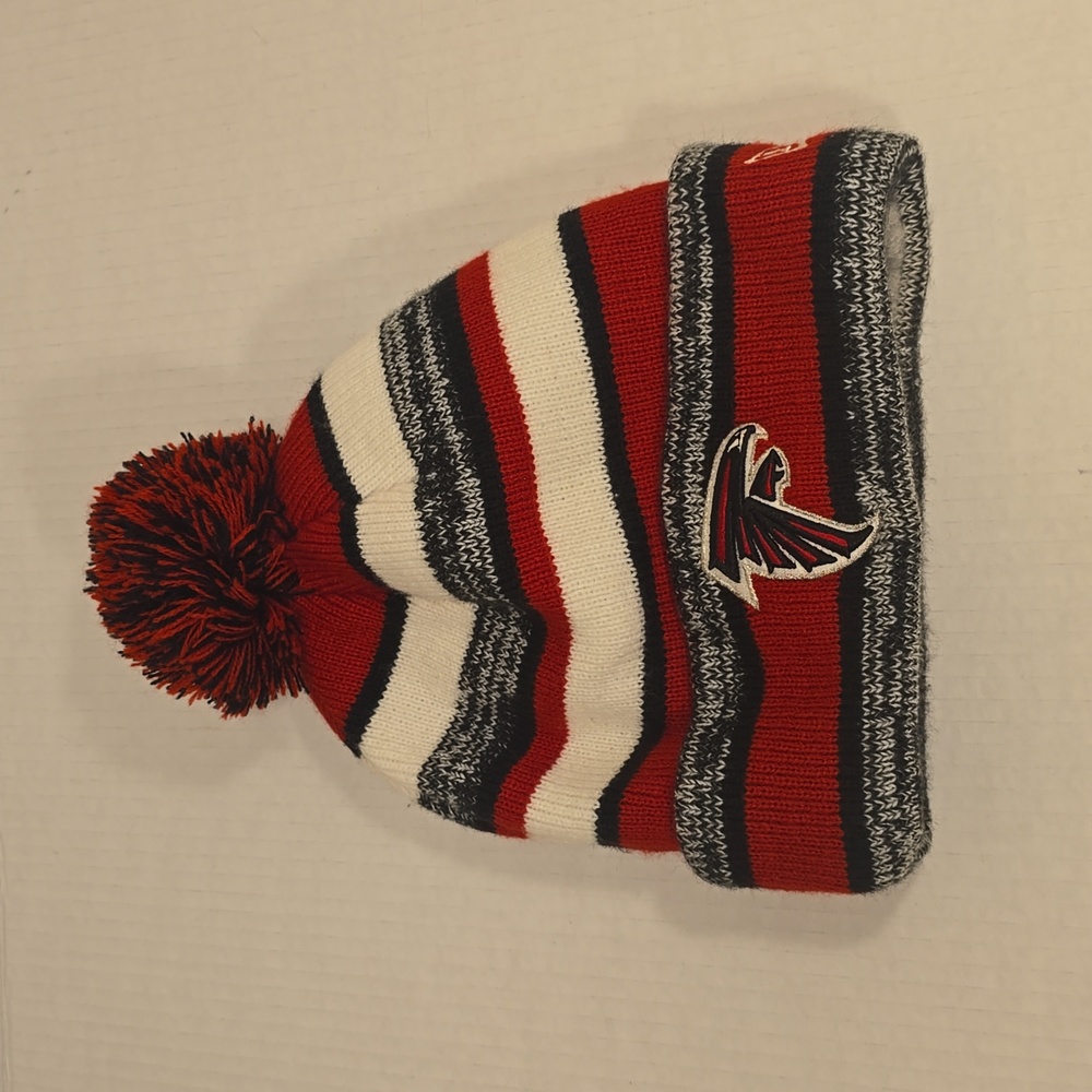 UNISEX NFL Atlanta Falcons New Era Sport Knit Fleece Lined Beanie Winter Hat